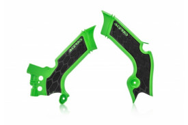 Acerbis X-Grip Frame Protectors KXF250 20-23 / KXF450 19-23 Groen-Zwart