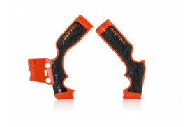 Acerbis X-Grip Frame Protectors SX 65 2020-2023 Oranje-Zwart