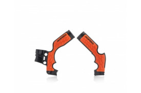 Acerbis X-Grip Frame Protectors SX 65 2020-2023 Zwart-Oranje