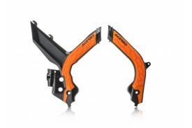 Acerbis X-Grip Frame Protectors SX/SXF 2019-2022 Zwart-Oranje