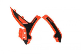 Acerbis X-Grip Frame Protectors SX/SXF 2023-2024 Oranje-Zwart