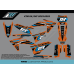 SEMI CUSTOM STICKERSET KTM / Line