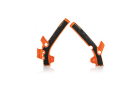 Acerbis X-Grip Frame Protectors SX 85 2018-2024 Oranje-Zwart