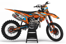 SEMI CUSTOM STICKERSET KTM / Line