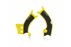 Acerbis X-Grip Frame Protectors RMZ250 19-24 / RMZ450 18-24 Geel-Zwart