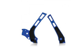 Acerbis X-Grip Frame Protectors YZ125 / YZ250 2006-2024 Blauw-Zwart