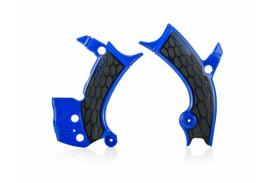 Acerbis X-Grip Frame Protectors YZF250 19-23 / YZF450 18-22 Blauw-Zwart