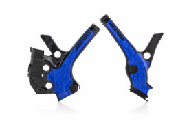 Acerbis X-Grip Frame Protectors YZ 65 2019-2024 Zwart-Blauw